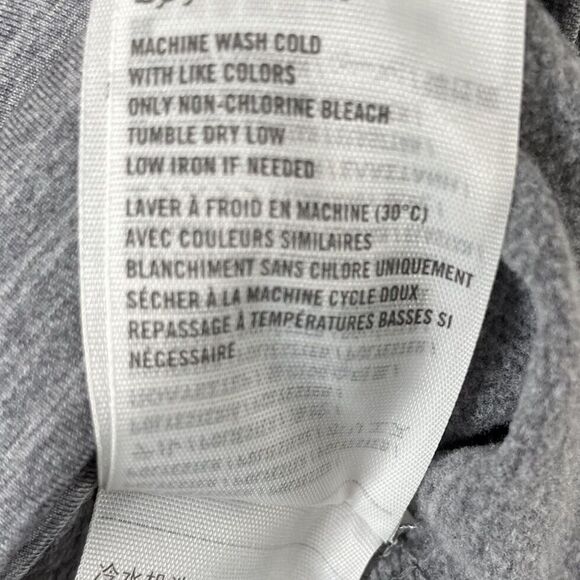 ABERCROMBIE & FITCH Mens Heather Gray 1/4-Zip Performance Sweatshirt Sz M - Picture 11 of 12